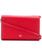 Tom Ford Flap Shoulder Bag - Red