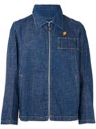 Walter Van Beirendonck Vintage Denim Jacket, Men's, Size: Medium, Blue