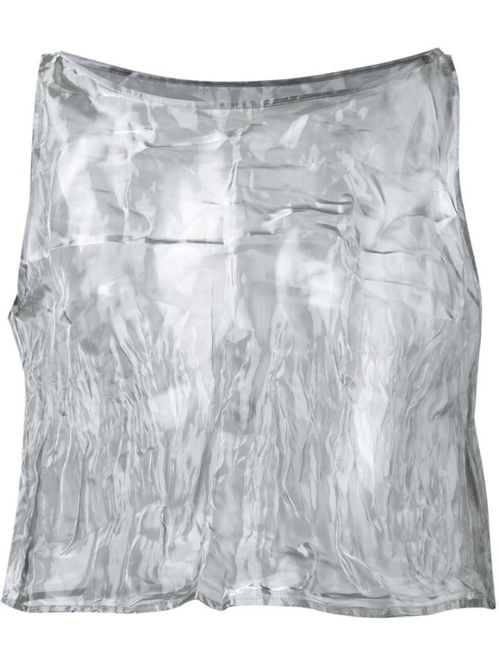 Iris Van Herpen 'infinity' Top, Women's, Size: 40, Grey, Steel