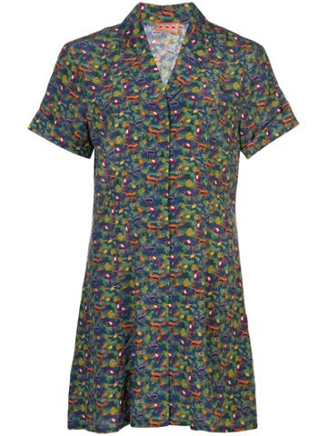 Lhd The Clemenceau Dress - Blue