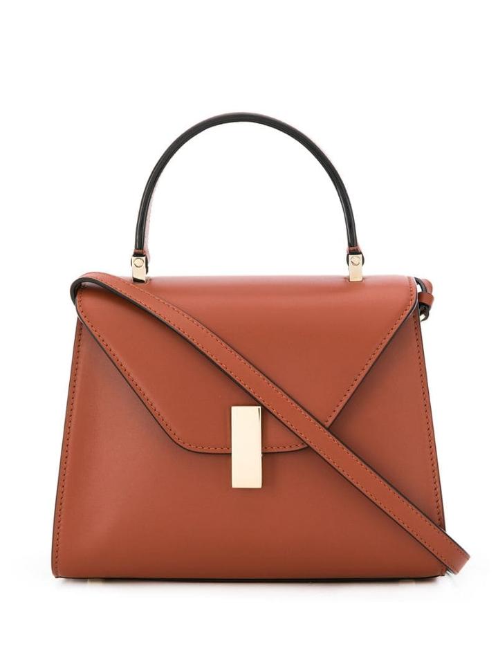 Valextra Ovis Aries Shoulder Bag - Orange