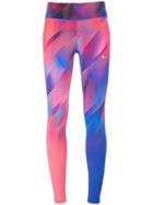 Nike Printed Leggings, Women's, Size: Xs, Pink/purple