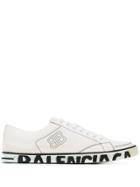 Balenciaga Side Logo Sneakers - White