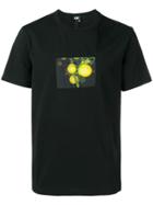 Dust Lemon Print T-shirt - Black
