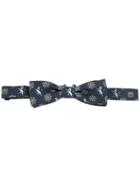 Dolce & Gabbana Printed Bow Tie - Blue