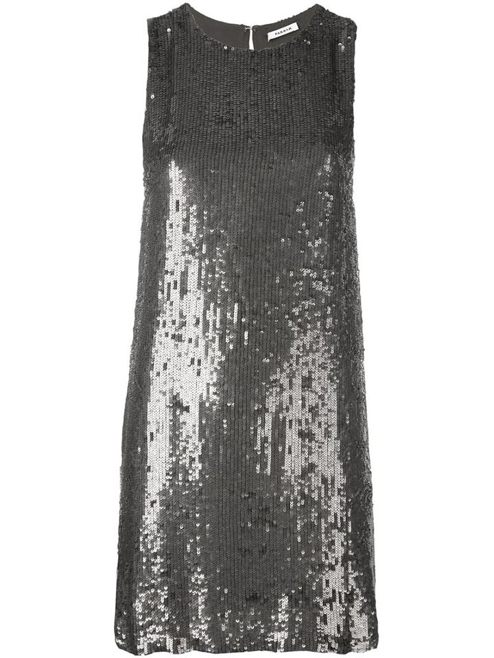 P.a.r.o.s.h. 'goog' Dress, Women's, Size: Medium, Brown, Viscose/pvc