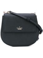 Kate Spade - Flap Shoulder Bag - Women - Calf Leather/polyester/polyurethane - One Size, Black, Calf Leather/polyester/polyurethane