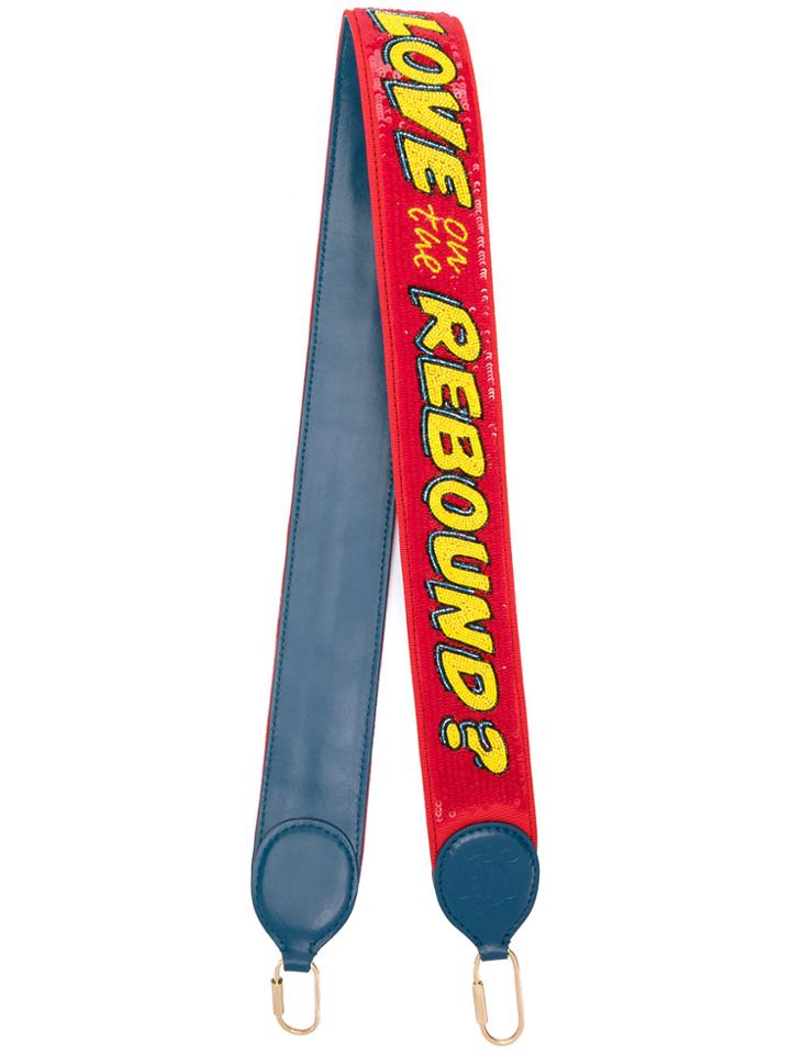 Olympia Le-tan Love On The Rebound Strap - Red