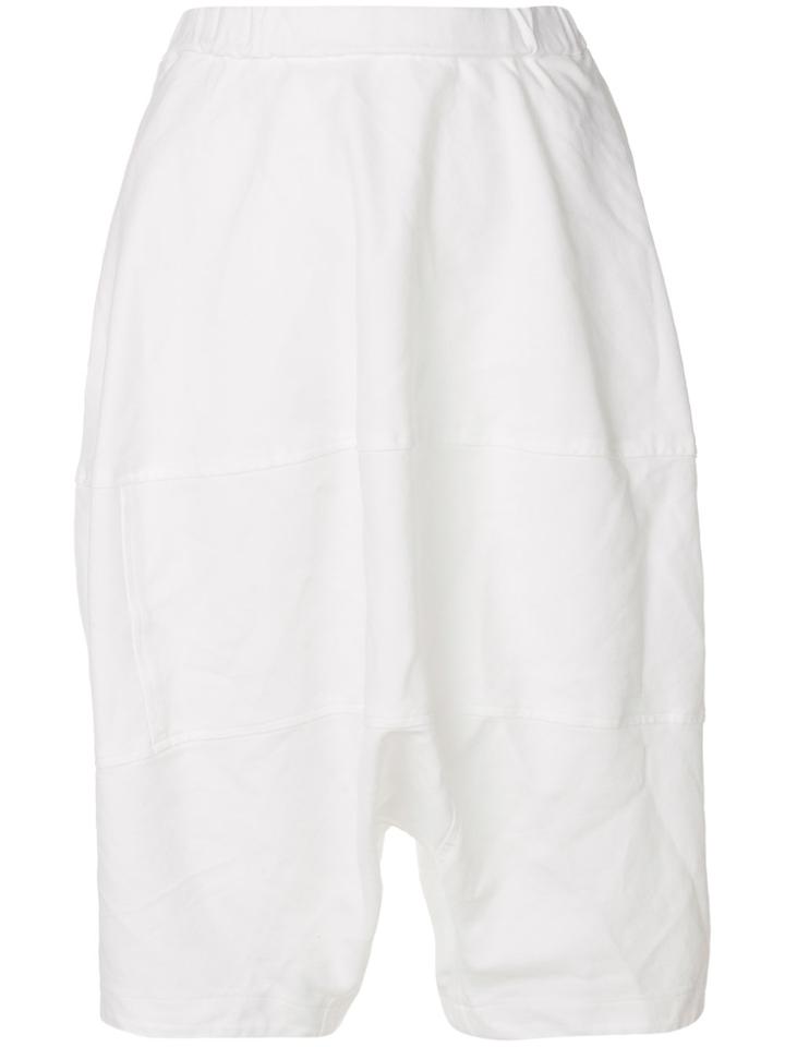 Comme Des Garçons Girl Tapered Shorts - White