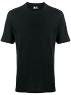 Z Zegna Short-sleeve Fitted T-shirt - Black