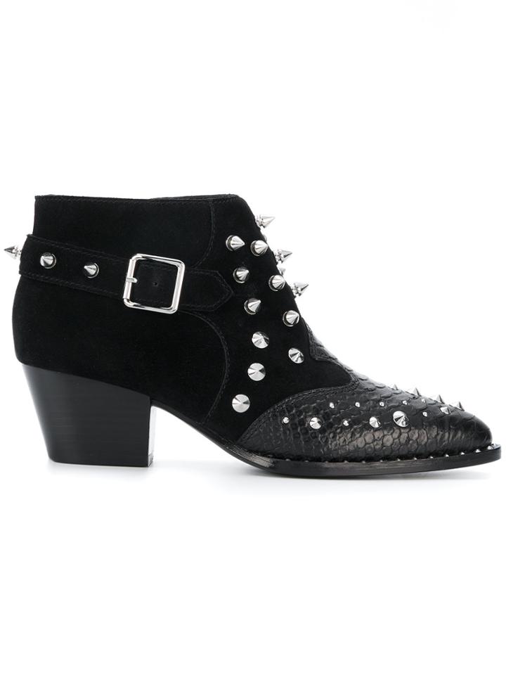 Ash Harper Boots - Black