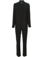 Maison Margiela Shirt Jumpsuit, Women's, Size: 40, Black, Polyester