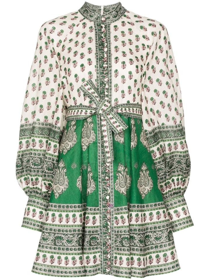 Zimmermann Amari Paisley Print Dress - Multicolour