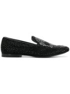 Philipp Plein Virus Moccasin Loafers - Black