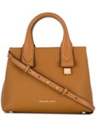 Michael Michael Kors Leather Satchel Bag - Nude & Neutrals