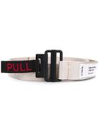 Heron Preston Pull Belt - Neutrals