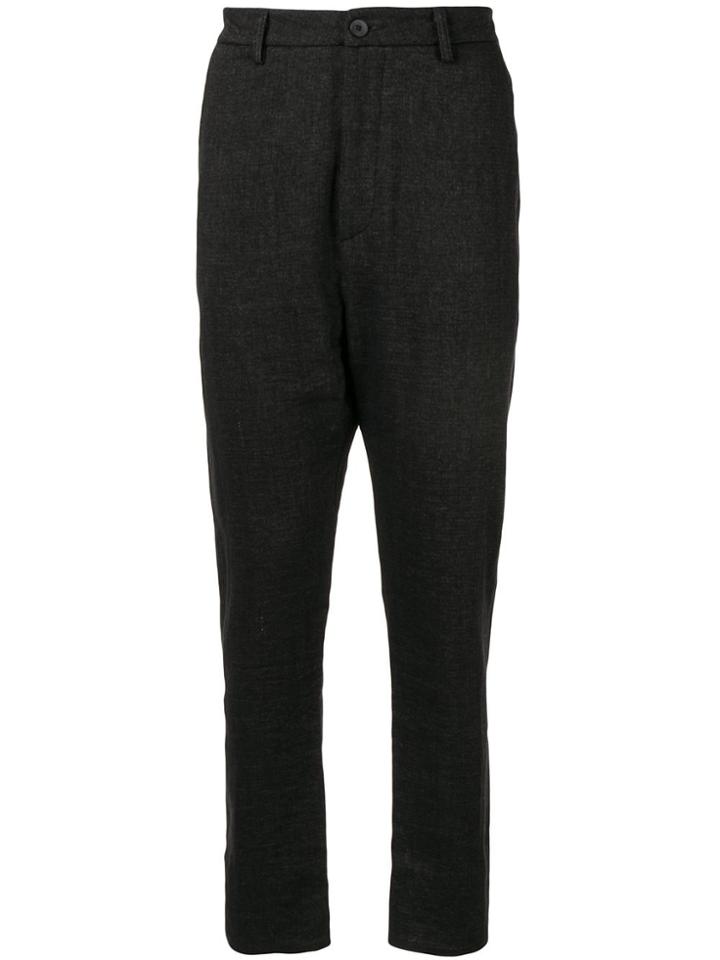 Poème Bohémien Slim-fit Trousers - Black