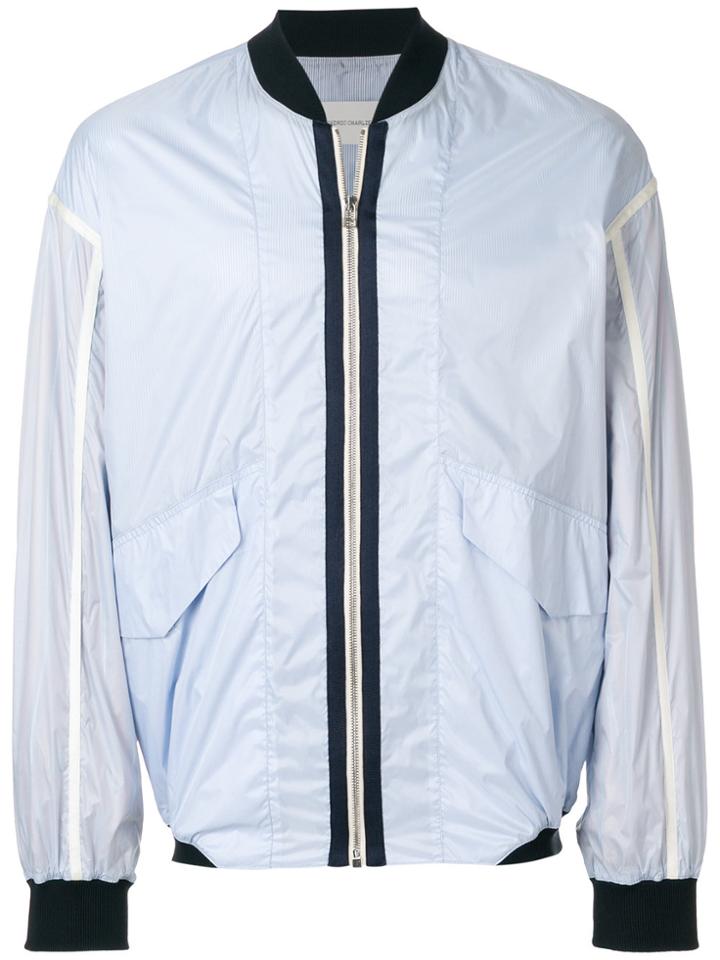 Cédric Charlier Zipped Jacket - Blue
