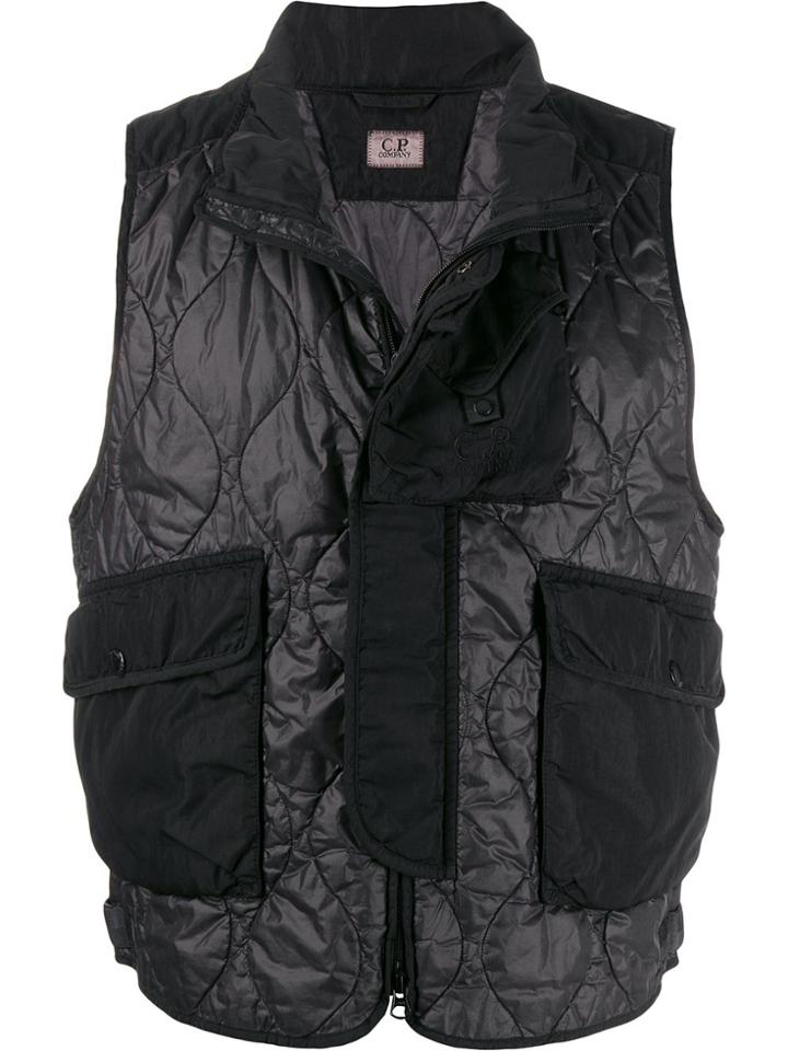 Cp Company Quartz Goggle Jacket - Black