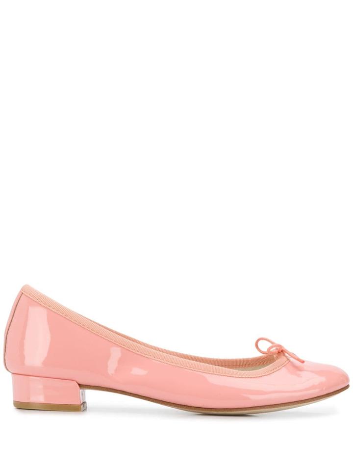 Repetto Jane Patent-leather Ballerinas - Pink