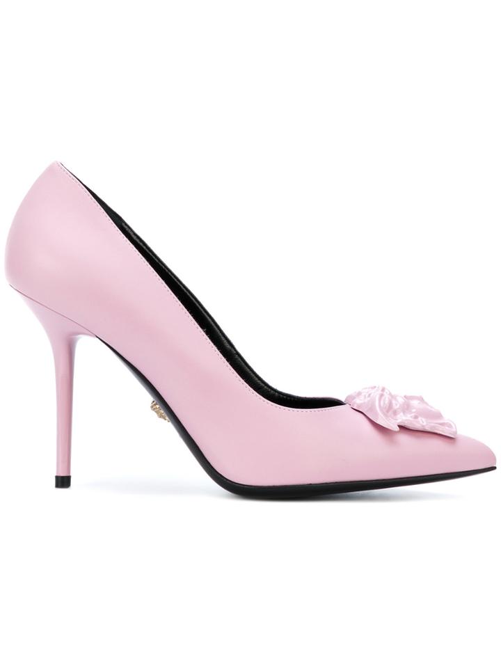 Versace Medusa Pumps - Pink & Purple