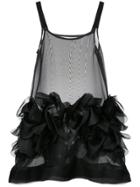 Roberts Wood Twist Flower Dress - Black