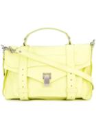 Proenza Schouler - Medium Ps1 Satchel - Women - Leather - One Size, Women's, Yellow/orange, Leather