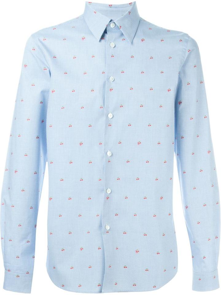 Ps Paul Smith Cherry Print Shirt