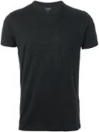 Armani Jeans Logo Print T-shirt, Men's, Size: M, Black, Cotton