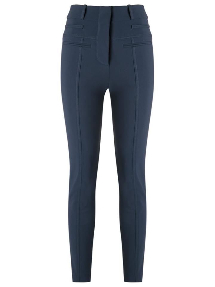 Gloria Coelho Skinny Trousers, Women's, Size: 38, Blue, Polyamide/spandex/elastane