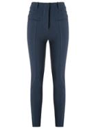 Gloria Coelho Skinny Trousers, Women's, Size: 38, Blue, Polyamide/spandex/elastane