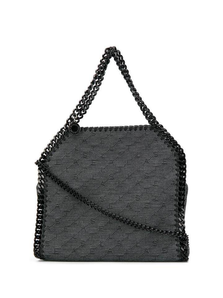 Stella Mccartney Mini Falabella Monogram Tote - Black