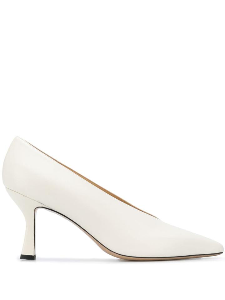 Leqarant Cagno Pumps - White