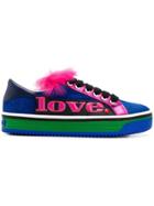 Marc Jacobs Love Sneakers - Blue