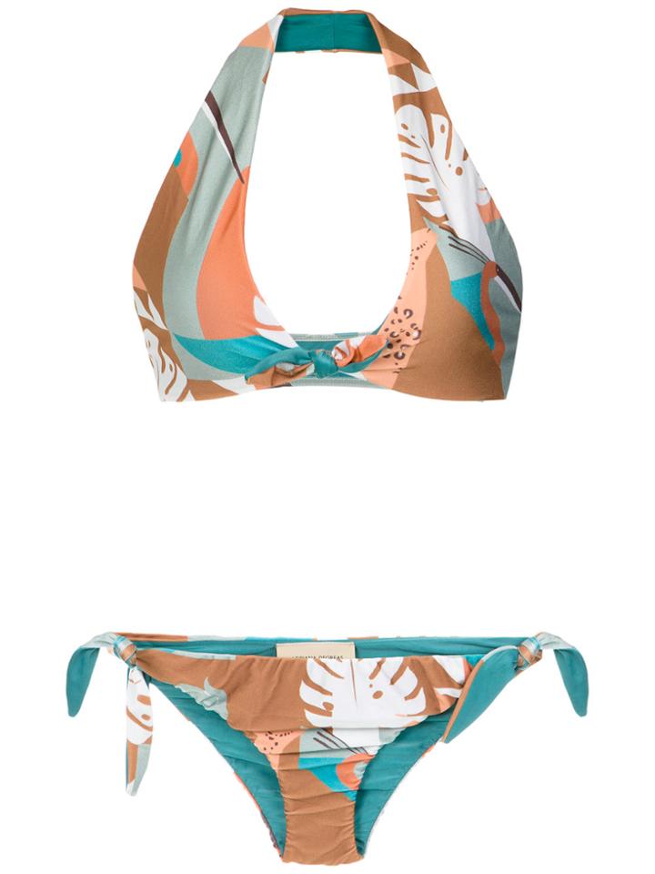 Adriana Degreas 'tropiques' Halterneck Bikini Set - Unavailable