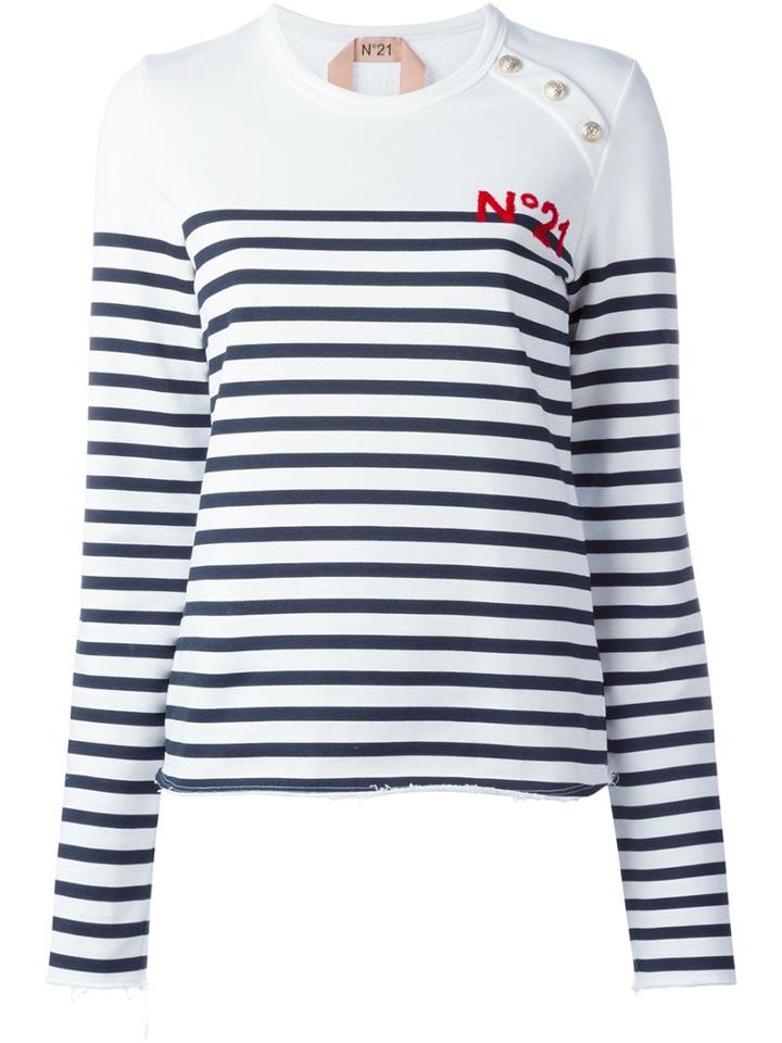 N.21 Striped Sweatshirt