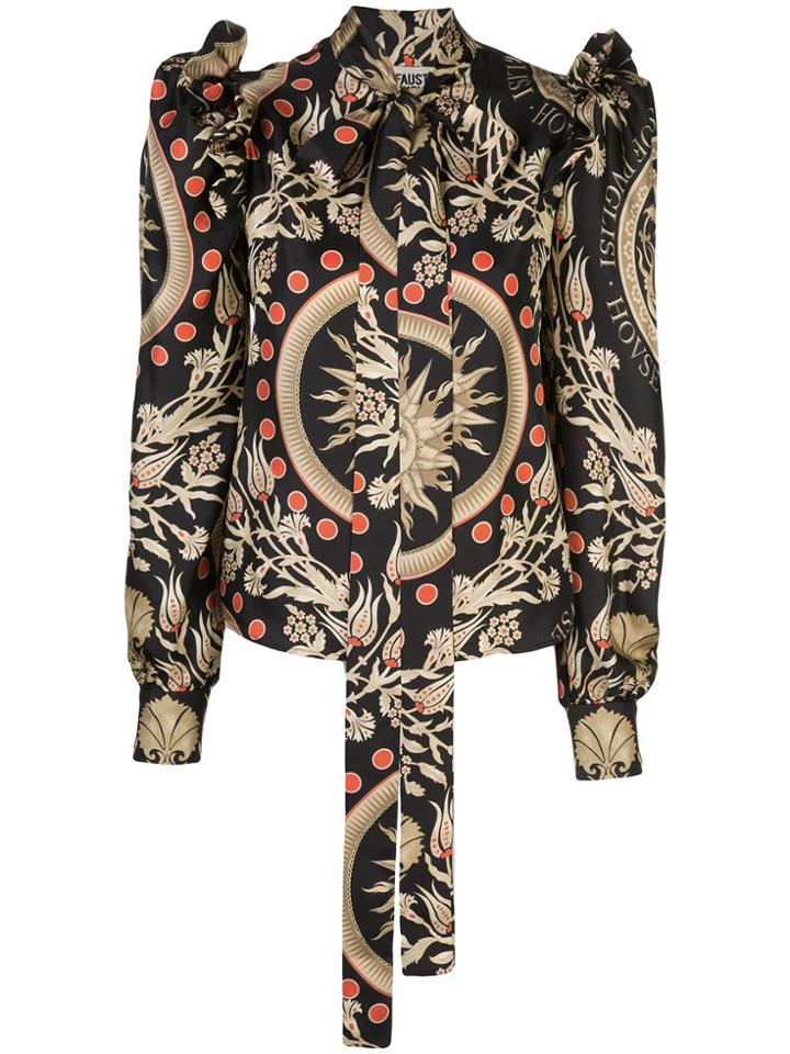 Fausto Puglisi House Of Puglisi Twill Blouse - Black