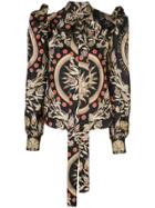 Fausto Puglisi House Of Puglisi Twill Blouse - Black
