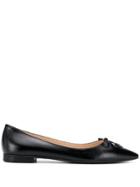 Prada Flat Pointed Toe Ballerinas - Black