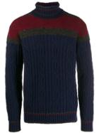 Etro Colour-block Sweater - Blue