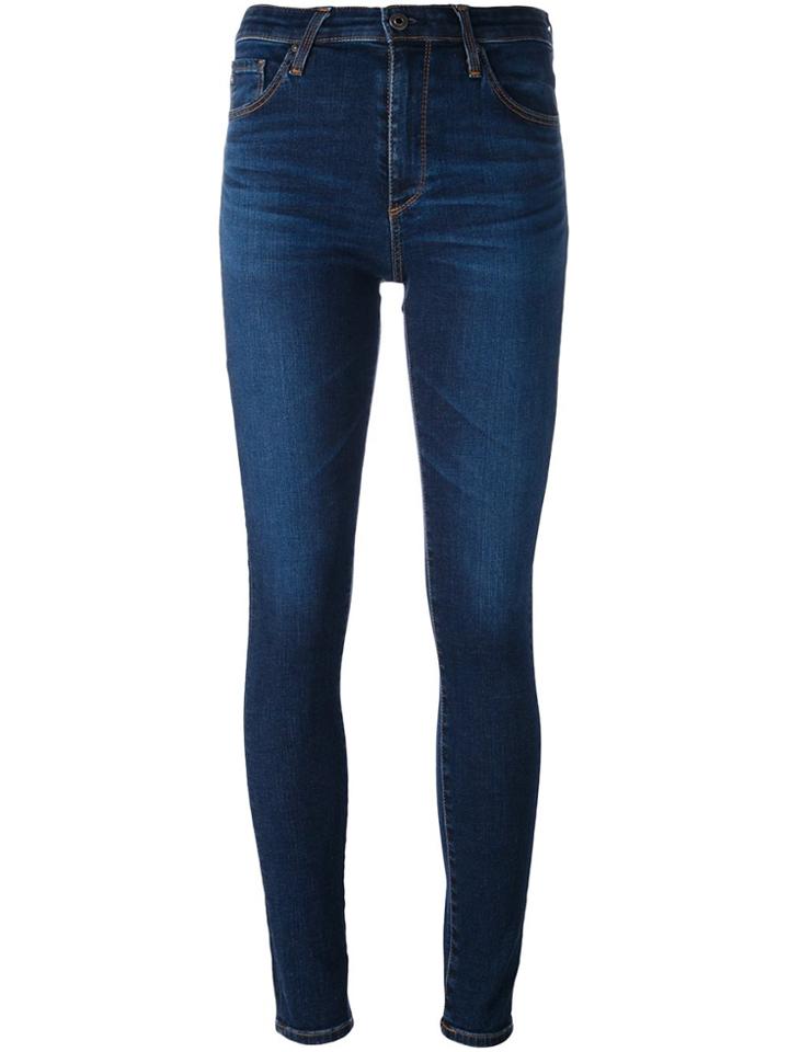 Ag Jeans 'farrah' Skinny Jeans - Blue