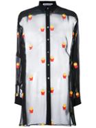 Mikio Sakabe French Fries Shirt, Adult Unisex, Size: Xl, Black, Polyester