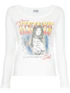 Hysteric Glamour Web Of Sin Print Blouse - White