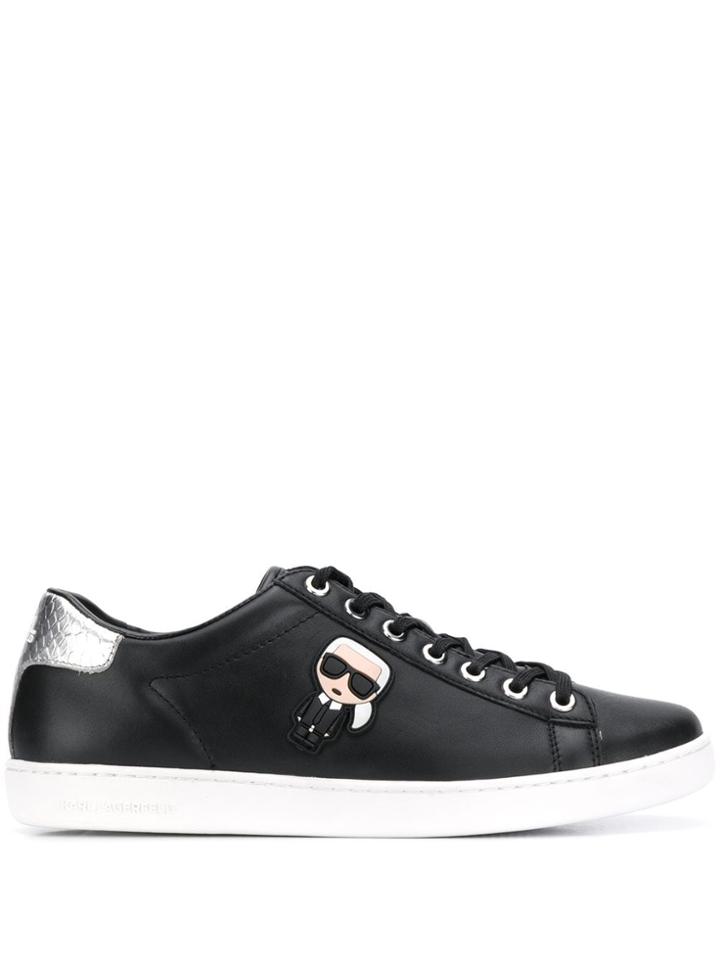 Karl Lagerfeld Kupsole Karl Ikonik Sneakers - Black