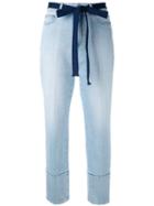 Sonia Rykiel - High Waisted Jeans - Women - Cotton - 36, Blue, Cotton