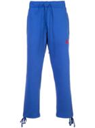 Sapia Simone Palm Print Trousers - Blue