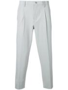 Estnation - Tailored Cropped Trousers - Men - Polyester/polyurethane/rayon - M, Green, Polyester/polyurethane/rayon