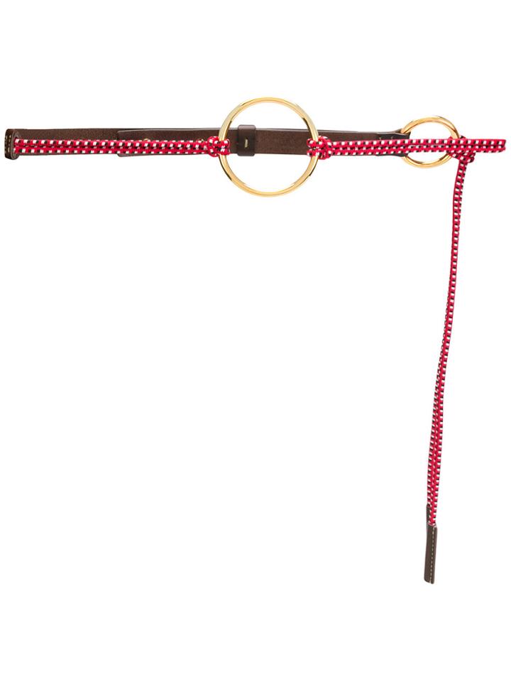 Marni Double O-ring Belt - Brown