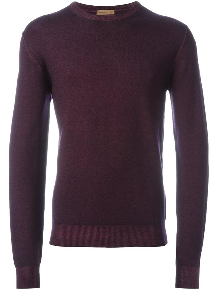 Etro Classic Jumper, Men's, Size: Xl, Pink/purple, Wool