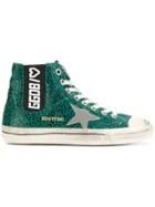 Golden Goose Deluxe Brand V Star Sneakers - Green